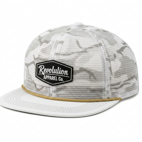 Revolution Apparel Co. Arhopolis Ranch Vintage Rope Full Mesh Trucker