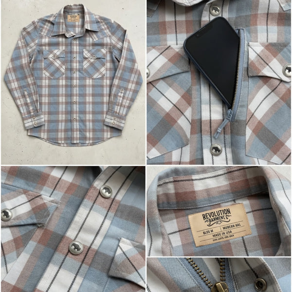 Revolution Apparel Co. Rebel IGN Rd. Pearl Snap
