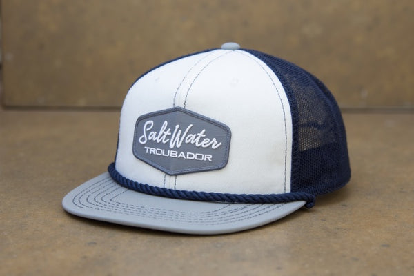 SaltWater Troubadour FM 2154 Vintage Rope Full Mesh Trucker