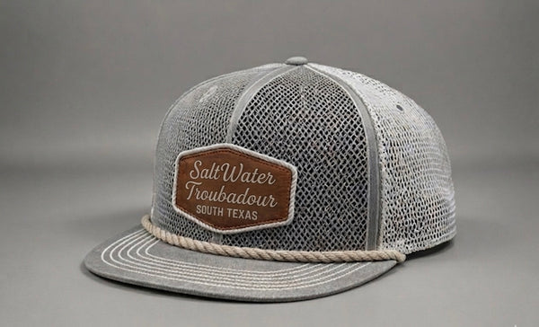 SaltWater Troubadour Straub Rd. Vintage Rope Full Mesh Trucker