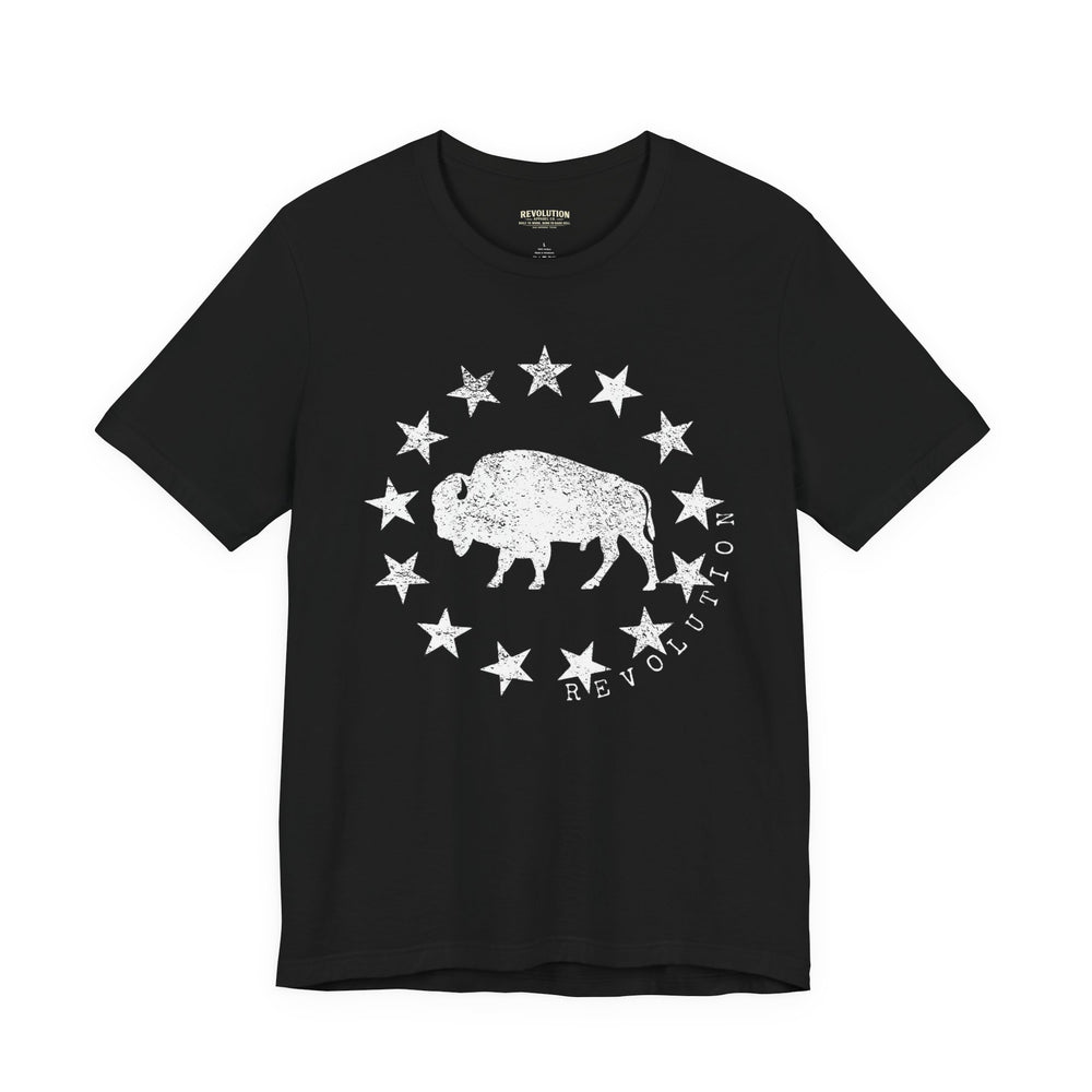 Revolution Apparel Co. – Republic Bison UltraSoft Tee | Heritage Icon Official Catalog Image