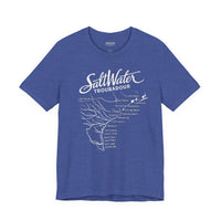 SaltWater Troubadour Texas Coastline UltraSoft Tee | Gulf‑Born Performance Comfort Thumbnail Asset Frame 3