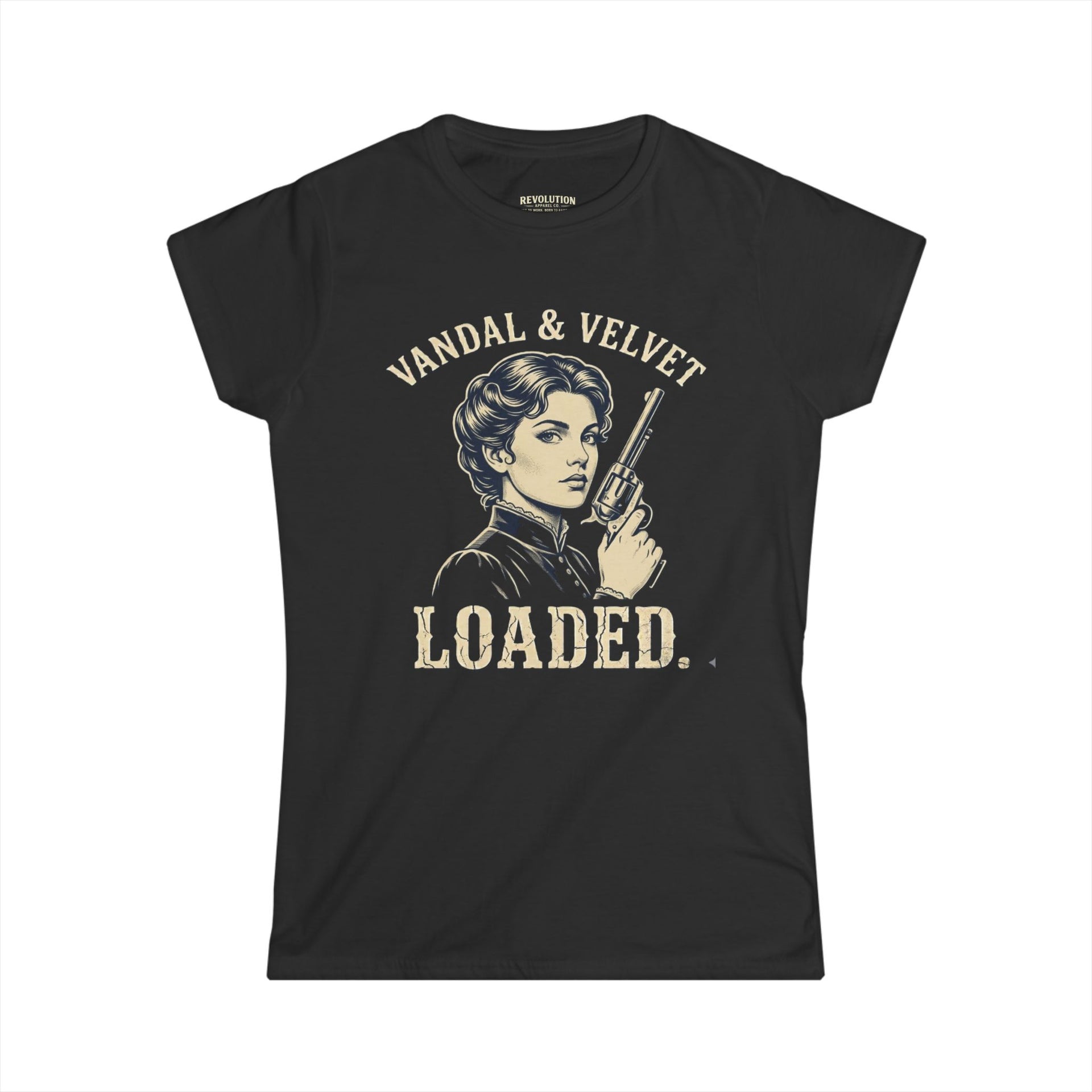 Vandal & Velvet Peacemaker UltraSoft Tee | Dangerously Feminine Western Style
