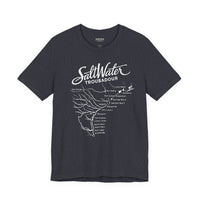 SaltWater Troubadour Texas Coastline UltraSoft Tee | Gulf‑Born Performance Comfort Thumbnail Asset Frame 5