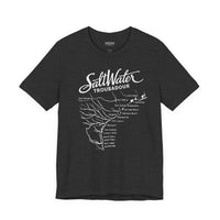 SaltWater Troubadour Texas Coastline UltraSoft Tee | Gulf‑Born Performance Comfort Thumbnail Asset Frame 4