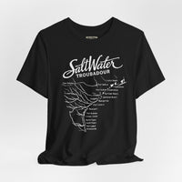 SaltWater Troubadour Texas Coastline UltraSoft Tee | Gulf‑Born Performance Comfort Thumbnail Asset Frame 9