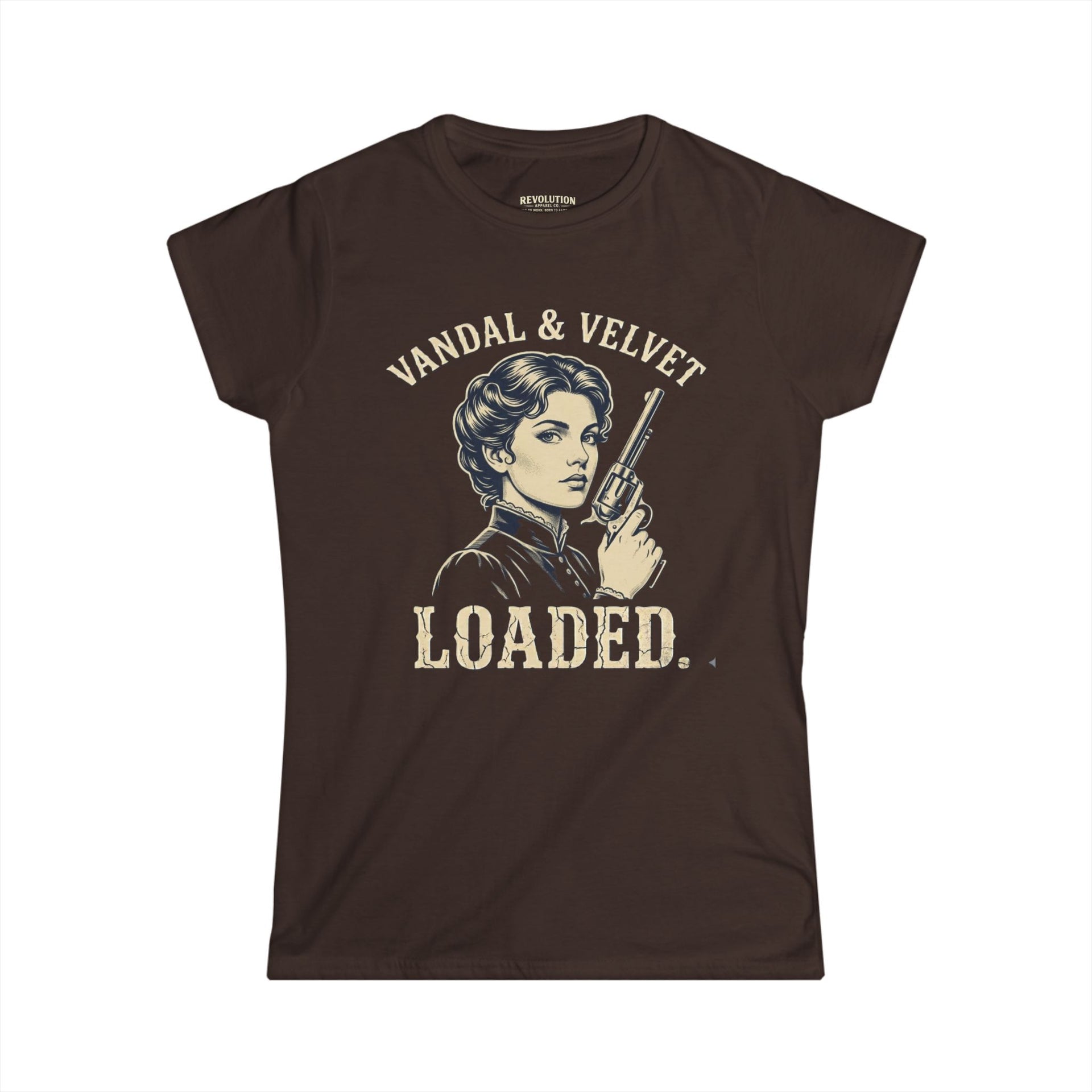 Vandal & Velvet Peacemaker UltraSoft Tee | Dangerously Feminine Western Style