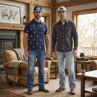 Bison Bootcut Jeans – Medium Wash – Revolution Apparel Co. Thumbnail Asset Frame 6