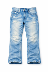 Bison Bootcut Jeans – Light Wash – Revolution Apparel Co. Thumbnail Asset Frame 4
