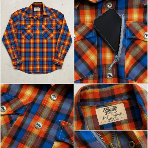 Revolution Apparel Co. Friday Night Lights Bison Pearl Snap