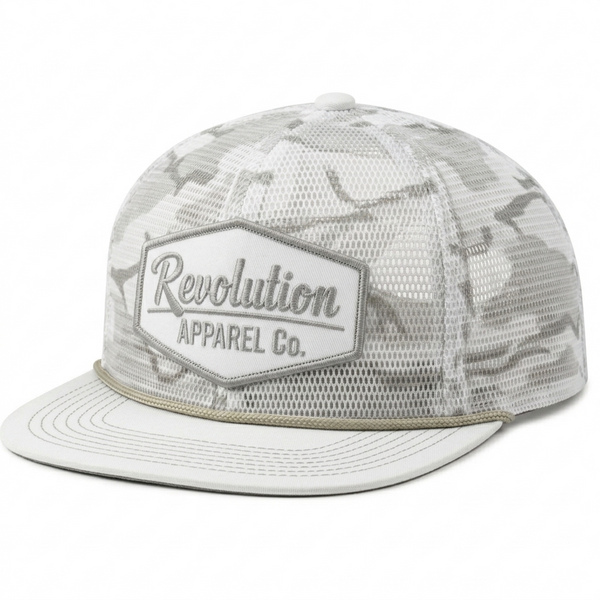 Revolution Apparel Co. Minter Springs Vintage Rope Full Mesh Trucker