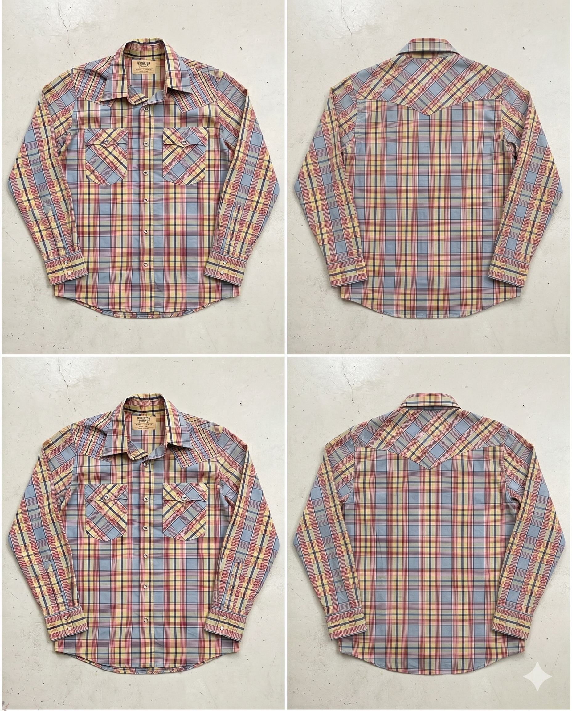 Saturday Night Special Bison Pearl Snap Shirt Front