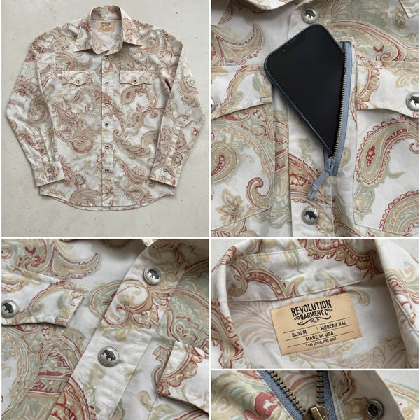 Revolution Apparel Co. Texas Hall Of Fame Bison Pearl Snap