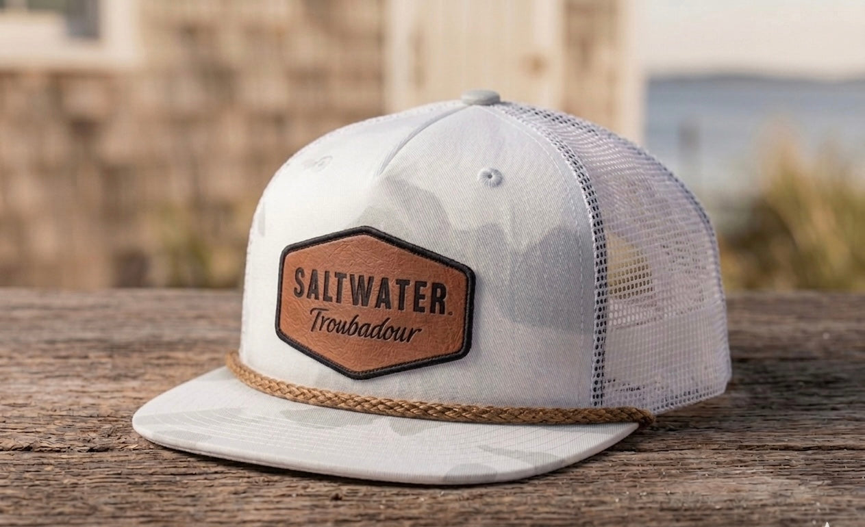 SaltWater Troubadour I&GN Vintage Rope Full Mesh Trucker