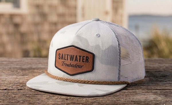 SaltWater Troubadour I&GN Vintage Rope Full Mesh Trucker