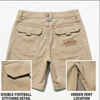 SaltWater Troubadour RipStop Performance Fishing Shorts Blue Denim S Thumbnail Asset Frame 15