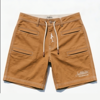 SaltWater Troubadour RipStop Performance Fishing Shorts Blue Denim S Thumbnail Asset Frame 3