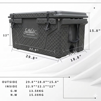SaltWater Troubadour The Last Damn Cooler 65 Quart Rotomold Cooler Thumbnail Asset Frame 4
