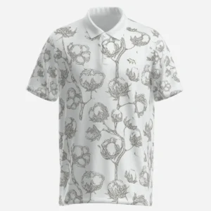 Revolution Apparel Co. "Cotton Was High" Pearl Snap Polo